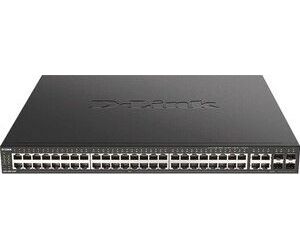 D-LINK SWITCH 48 PUERTOS 10/100/1Gbit w/4 Combo 1000BaseT/SFP PoE