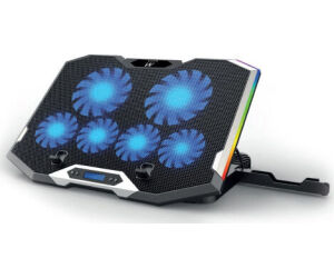 EWENT Refrigeracion y soporte portatil 6 vent. 17"