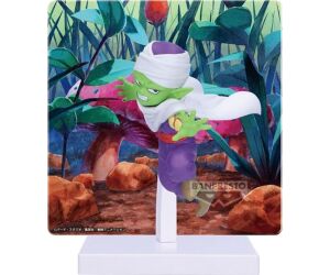 Figura banpresto dragon ball daima piccolo mini con panel 8cm