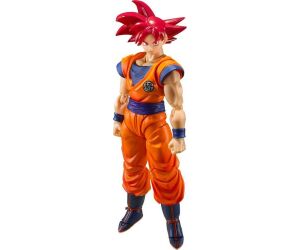 Figura tamashii nations sh figuarts dragon ball super sh figuarts super saiyan god son goku 14cm