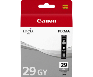 Cartucho tinta canon pgi - 29gy gris pixma pro 1