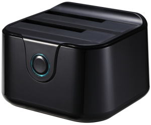 Base Dock Station 2 bahías 2.5-3.5 a USB 3.0