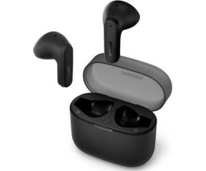 Auriculares Bluetooth Philips TAT2139BK con estuche de carga/ Autonomía 7h/ Negros