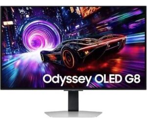 Monitor Gaming Samsung Odyssey OLED G8 S32FG812SU 32"/ 4K/ 0.03ms/ 240Hz/ Regulable en Altura/ Plata