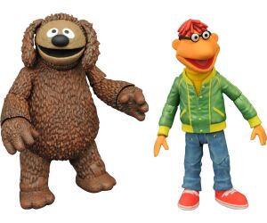 Set de 2 figuras diamond select toys the muppets los teleñecos scooter and rowlf