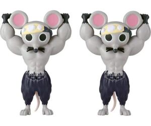 Figura banpresto demon slayer kimetsu no yaiba fl muscular mice 9cm