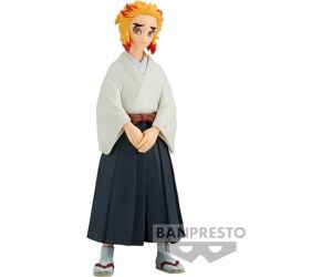 Figura banpresto demon slayer kimetsu no yaiba senjuro rengoku vol.43 15cm