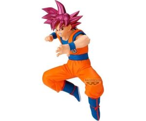 Figura banpresto dragon ball super match makers super saiyan god son goku 12cm