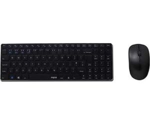 Teclado + raton rapoo 9300m negro inalambrico