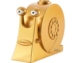 Figura banpresto one piece sofvimates golden den den mushi 9cm