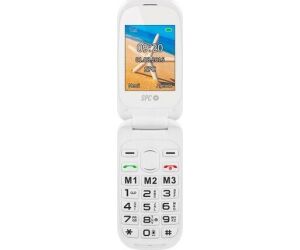 Telfono Mvil SPC Harmony para Personas Mayores/ Blanco