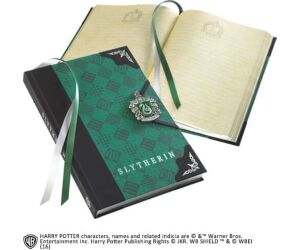 Libreta diario the noble collection harry potter slytherin cierre especial