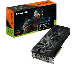 Tarjeta Gráfica Gigabyte GeForce RTX 5070 Ti WindForce OC SFF 16G/ 16GB GDDR7