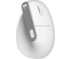 Raton Optico Dual Nature Vertical Ergo Dual Bateria Blanco Subblim