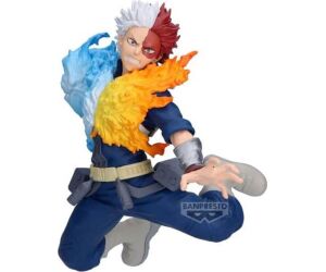 Figura banpresto my hero academia maximatic shoto todoroki 17cm