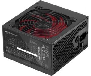 Fuente de Alimentación Mars Gaming MPIII550P/ 550W/ Ventilador 12cm