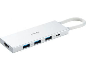 DOCKING STATION 5 PUERTOS 3xUSB-A/1xUSB-C PD/1xHDMI BLANCO XIAOMI