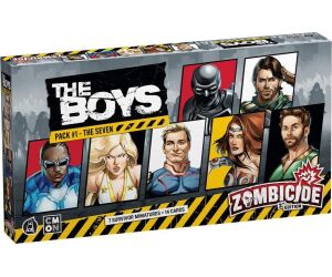 Juego de mesa zombicide 2e: the boys pack #1: the seven edad recomendada 14 años