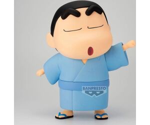 Figura banpresto crayon shinchan big sofvimates shinnosuke nohara yukata ver. 18cm