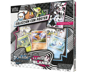 Juego de cartas pokemon tcg caja colección con poster pokemon tcg julio 2025 español