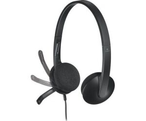 Auriculares Logitech H340/ con Micrófono/ USB/ Negros