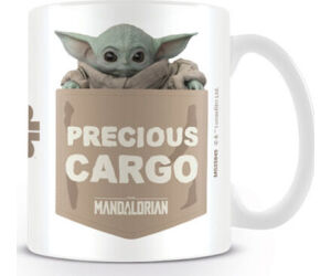 Taza Blanca The Mandalorian Precious Cargo Pyramid International Redstring Mg25845