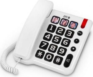 Spc Telefono Comfort Numbers 2 White