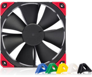 Noctua Ventilador Caja Nf-f12-pwm Ch.bk.s, Nf-f12 Pwm Chromax.black.swap, 120mm, 120x120x25mm, 12v, 1500rpm/300rpm, 22,4 Db(a), 93,4 M3/h, 2,61 Mm H2o, 4 Pines, 6 Colores