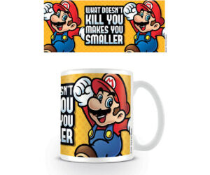 Taza Desayuno Super Mario Makes You Smaller Pyramid International Redstring Mg24469