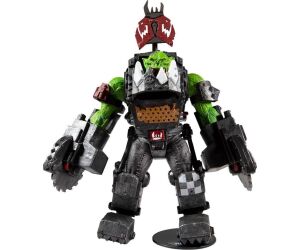 Figura mcfarlane toys warhammer 40k ork meganob con sierra circular