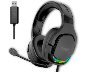Auriculares Gaming Cool Tuned Usb 7.1 Black