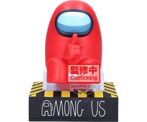 Figura banpresto among us monitor top figz red vol.1