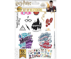 Juego De Pegatinas Harry Potter Varios Cinereplicas Redstring Cr5200