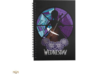 Cuaderno Wednesday Con Cello 14,5x21 Cm Cinereplicas Redstring Cr5174