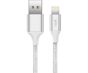 Cable Cool Usb Lightning 1.2m Nylon White