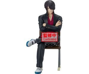 Figura banpresto gintama mr.ginpachi's zany class desk figure shinsuke takasugi