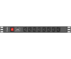 Regleta Lanberg 1u 16a Rack 19 8x Socket Iec C13 Negro 2m
