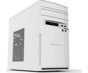 Caja ordenador phoenix anthracite micro atx lector de tarjetas blanca