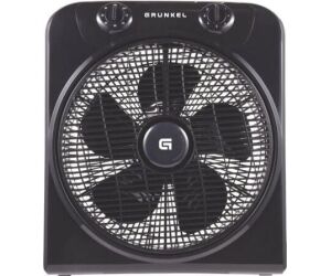 Ventilador de Suelo Grunkel Box Fan NG/ 45W/ 5 Aspas 30cm/ 3 Velocidades