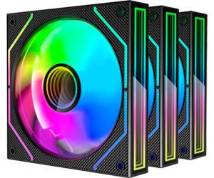 Kit 3 Ventiladores Auxiliar Mf-3d Pro Negro Mars Gaming