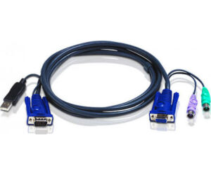 Aten 2L5503UP cable para video, teclado y ratÃ³n (kvm) Negro 3 m