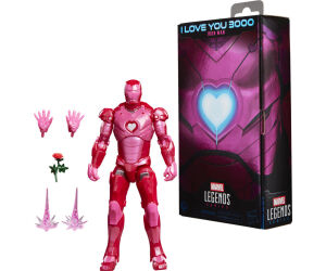 Figura hasbro marvel legends series i love you boo iron man