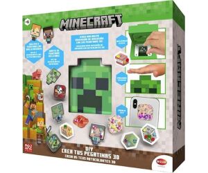 Crea tus pegatinas 3d minecraft