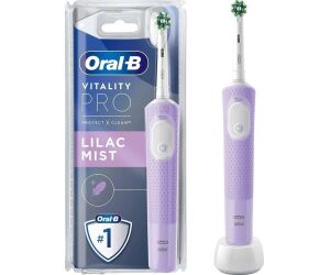 Cepillo dental electrico braun oral b vitality pro protect&clean color lila