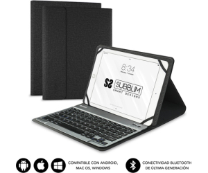 Funda + Teclado Tablet Keytab Pro Bluetooth 10.1'' Negro Subblim
