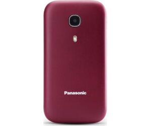 Telfono Mvil Panasonic KX-TU400EXR para Personas Mayores/ Rojo Granate
