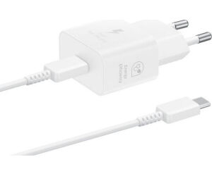 Cargador samsung ep - t2510xwegeu usb tipo c blanco 25w cable incluido