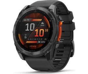 Smartwatch Garmin Fenix 8 Amoled 51mm Acero Negro