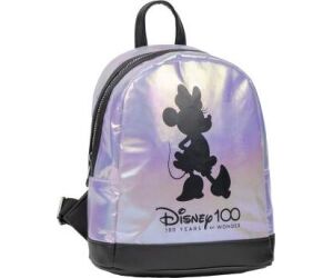Mochila casual moda iridiscente disney 100