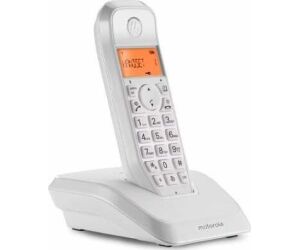 MOTOROLA S1201 Telefono DECT Blanco